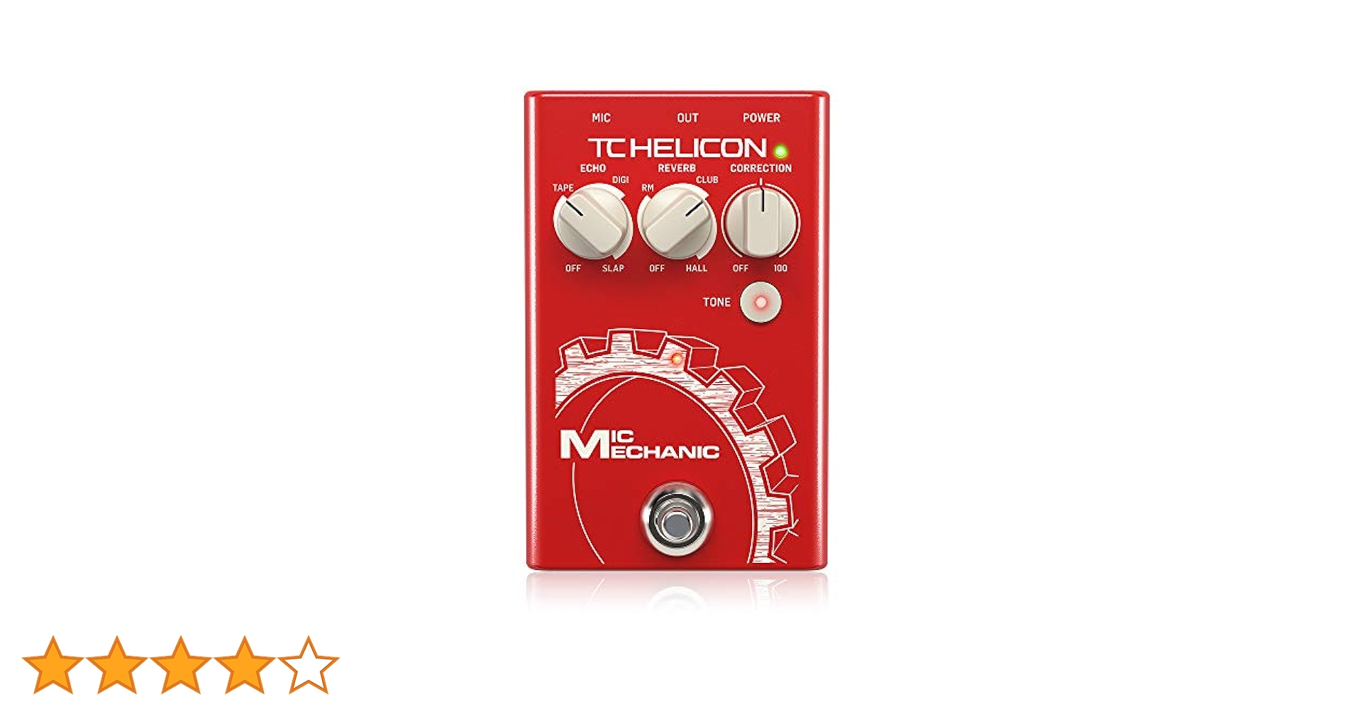 TC HELICON ティーシーヘリコン MIC MECHANIC 2 新品 TC-Helicon Mic Mechanic 2 Vocal Effects Pedal | Sweetwater